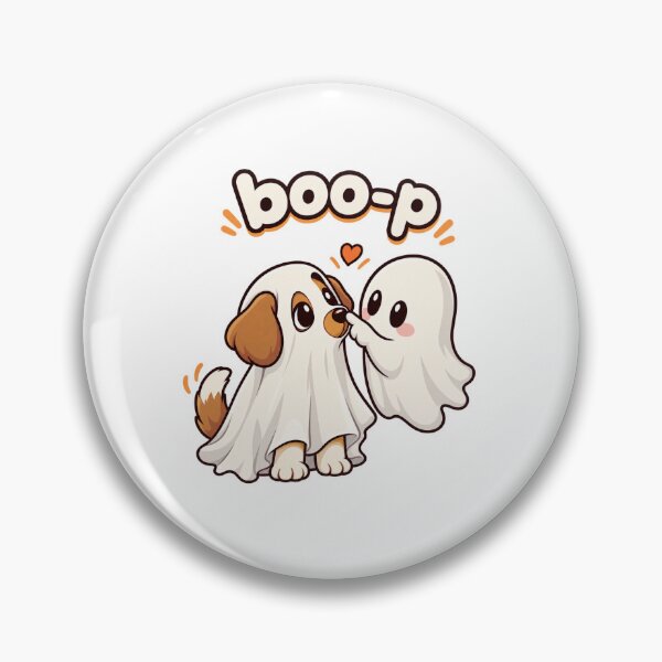 Item preview, Ghost Dog Boo-p designed and sold by LuveraxArt.