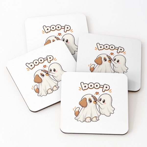 Item preview, Ghost Dog Boo-p designed and sold by LuveraxArt.