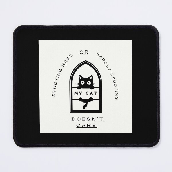 Item preview, Studying Hard or Hardly Studying? - Funny Cat Illustration designed and sold by Karitza Daniela.