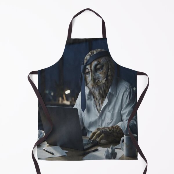 Item preview, Corporate Burnout: 4 AM Shift (The Night Owl) designed and sold by AfresStudio.