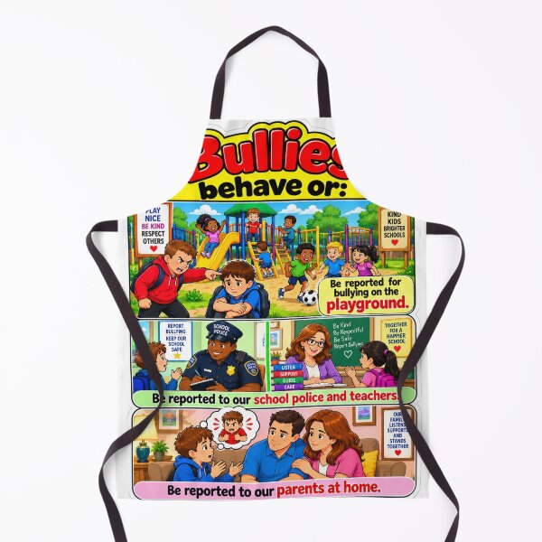 Item preview, Bullies Behave on the Playground. designed and sold by New Wave Artworks & Odds &Ends.