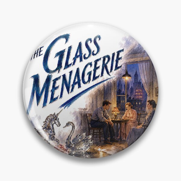 Item preview, The Glass Menangerie designed and sold by Lyric Vault - Rock on.