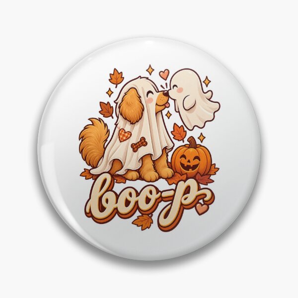 Item preview, Ghost Dog Boo-p designed and sold by LuveraxArt.