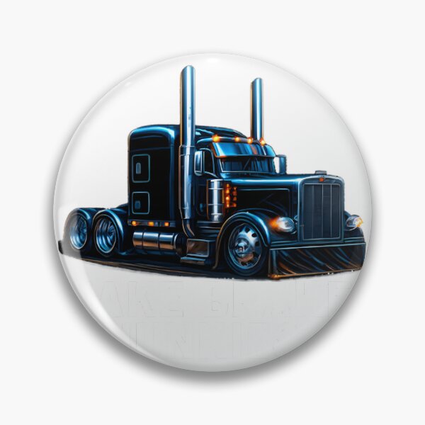Item preview, Big Rig Engine Brake Bagged Semi Truck Diesel Trucker Design | Limited Edition designed and sold by matrixyt.