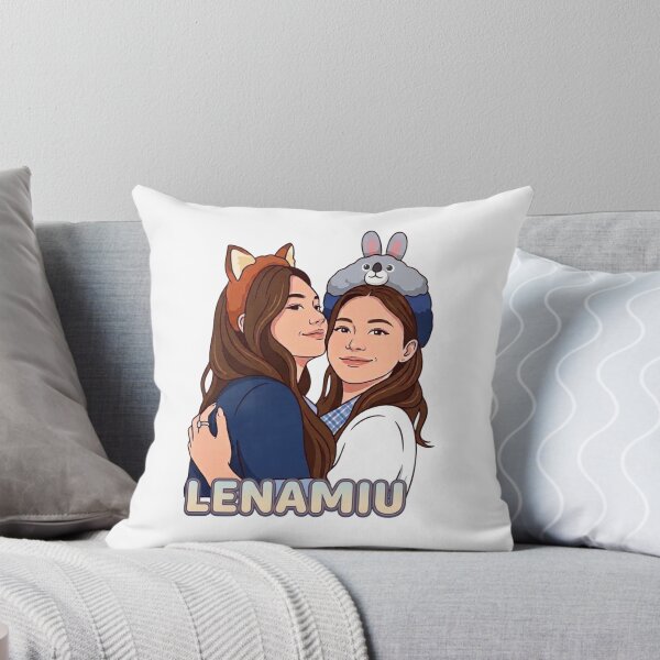 Item preview, Cute LenaMiu Couple Illustration | Thai GL Inspired Romantic Fan Art designed and sold by MiLatibule.
