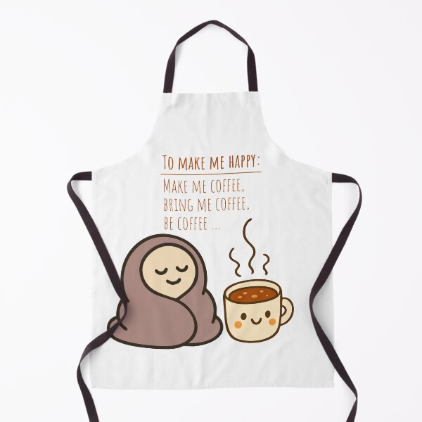 Item preview, To Make Me Happy Bring Me Coffee Cute Kawaii Coffee Lover designed and sold by Esraa-Arts.