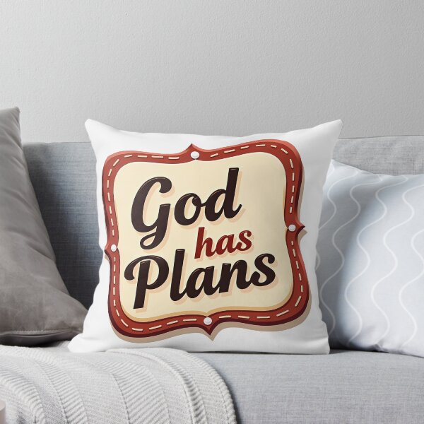 Item preview, God Has Plans Faith Inspiration Design designed and sold by Pastor Reeves Studio.