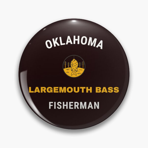 Item preview, OKLAHOMA LARGEMOUTH BASS FISHERMAN designed and sold by JamiesLocker.
