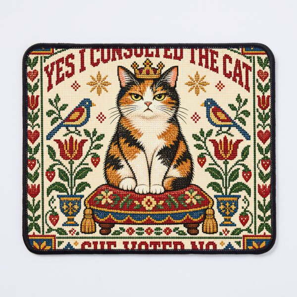 Item preview, Funny Cat Cross Stitch - Cross Stitch designed and sold by Feral Feline.
