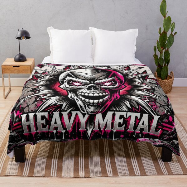 Item preview, Heavy Metal Skull Rock & Roll Rebellion designed and sold by Fei Long Design Hub.
