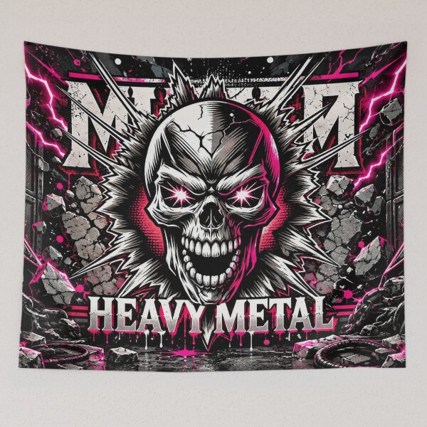Item preview, Heavy Metal Skull Rock & Roll Rebellion designed and sold by Fei Long Design Hub.