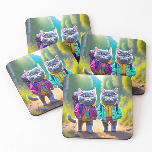 Item preview, Hiking Cats – Outdoor Adventure designed and sold by CanArtVision.