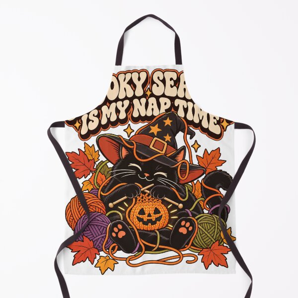 Item preview, Halloween Black Cat - 70s Retro designed and sold by Feral Feline.