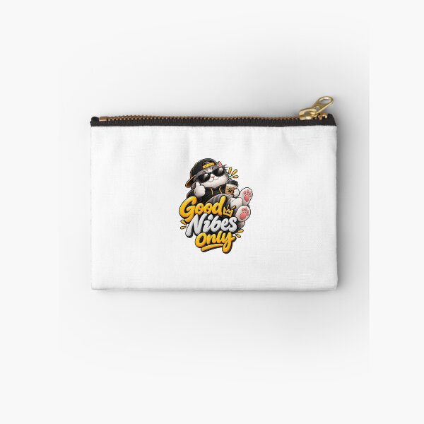 Item preview, Good Vibes Only Funny Cat Coffee Design designed and sold by Syed Art ⭐⭐⭐⭐⭐.