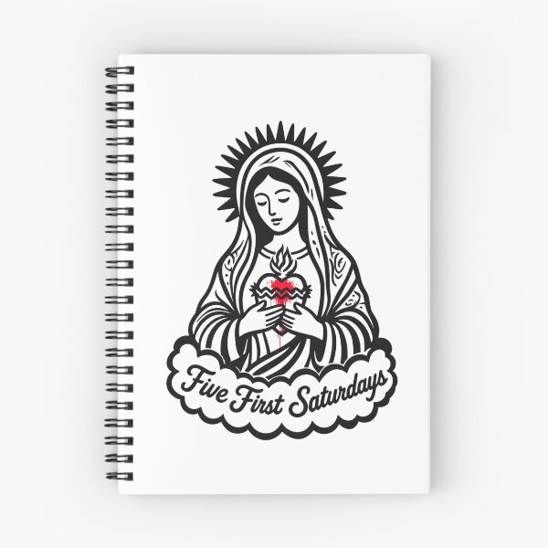 Item preview, Mother Mary Immaculate Heart Stencil Fatima - Catholic Mama - Praying for Mary - Catholic Merch designed and sold by smooshfaceutd.