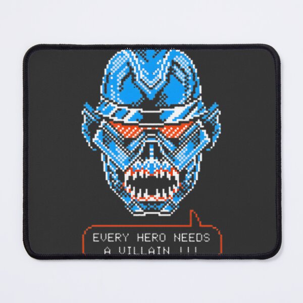 Item preview, Pixel Metal Mask Retro Gaming Glitch Art Aesthetic 8 Bit Villain Graphic | Limited Edition designed and sold by lordsofe999.