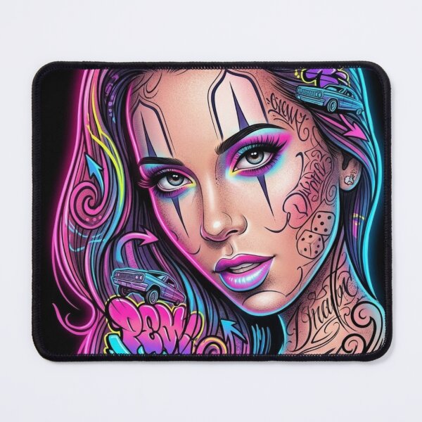Item preview, Colorful Graffiti Face Art designed and sold by kiwiartyfarty.