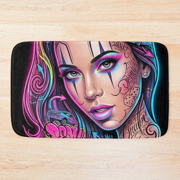 Item preview, Colorful Graffiti Face Art designed and sold by kiwiartyfarty.