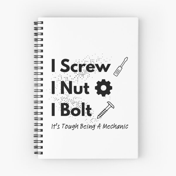 Item preview, I Screw I Nut I Bolt Mechanic designed and sold by KashaDesign.