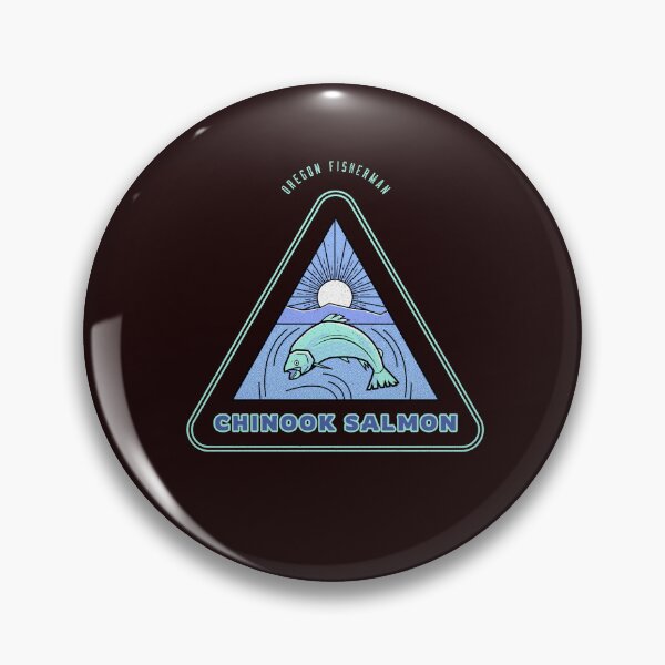 Item preview, OREGON CHINOOK SALMON FISHERMAN designed and sold by JamiesLocker.