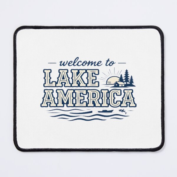 Item preview, Serene Lake America Scenic Landscape Design | Perfect Gift For You And Friends designed and sold by shahroozj.