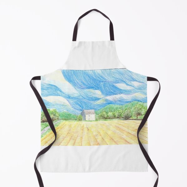 Item preview, Impressionist Wheat Field Swirling Sky designed and sold by empiric-designs.