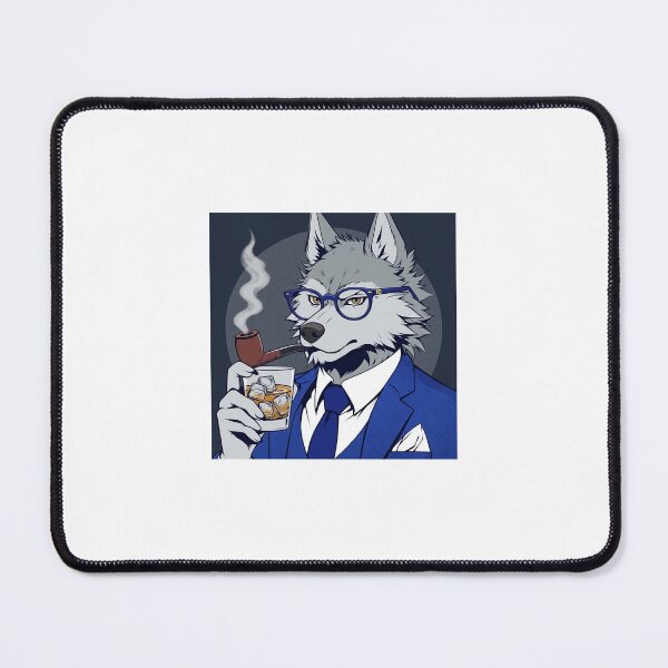 Item preview, Big Bad Blue Wolf designed and sold by deafhoops1.
