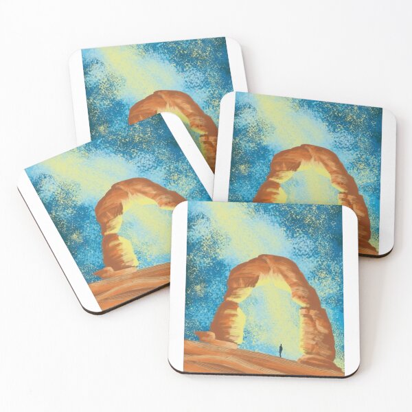 Item preview, Delicate Arch Desert Starry Night designed and sold by empiric-designs.