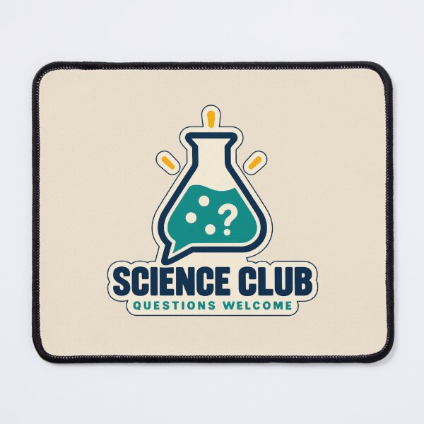 Item preview, Science Club Sticker – Questions Welcome STEM Student Design designed and sold by astersgraphics.