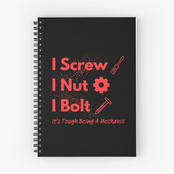 Item preview, I Screw I Nut I Bolt Mechanic  designed and sold by KashaDesign.