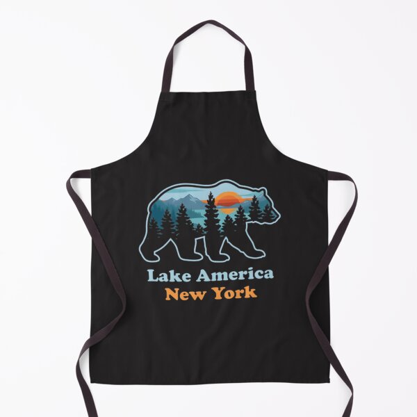 Item preview, Majestic American Black Bear Mountain Lake Silhouette Wilderness Nature Wildlife Adventure Art | Perfect Gift For You And Friends designed and sold by shahroozj.