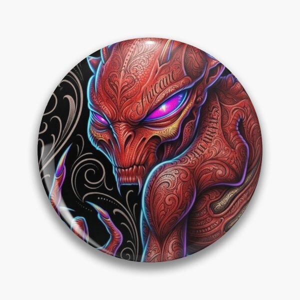 Item preview, Fierce Demon with Scythe designed and sold by kiwiartyfarty.