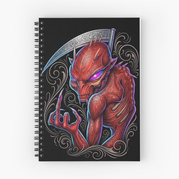Item preview, Fierce Demon with Scythe designed and sold by kiwiartyfarty.