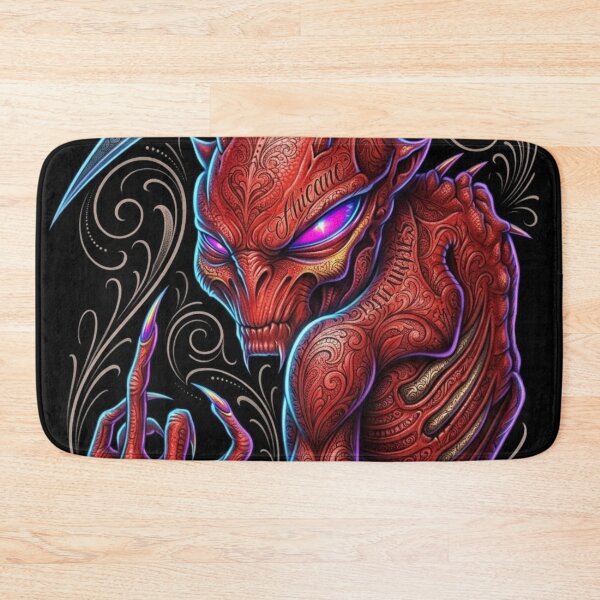 Item preview, Fierce Demon with Scythe designed and sold by kiwiartyfarty.