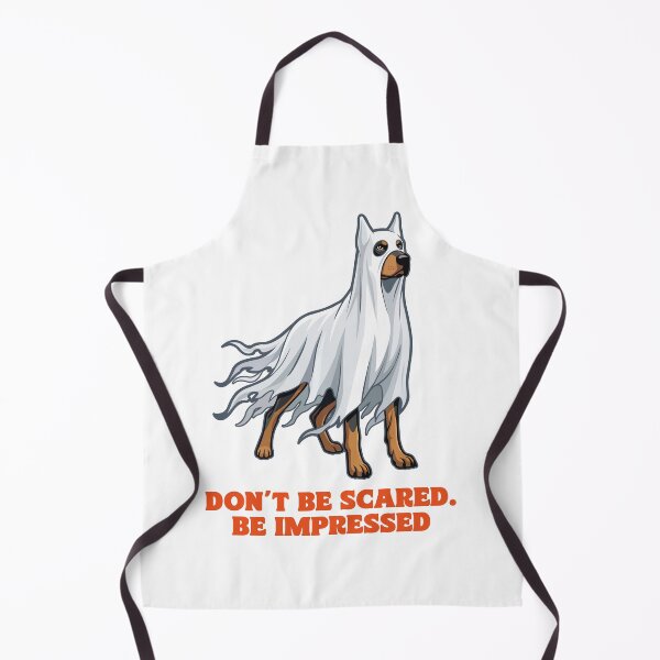 Item preview, Funny Doberman Ghost Costume – Don't Be Scared, Be Impressed Halloween Design designed and sold by WilliegarciaRo.