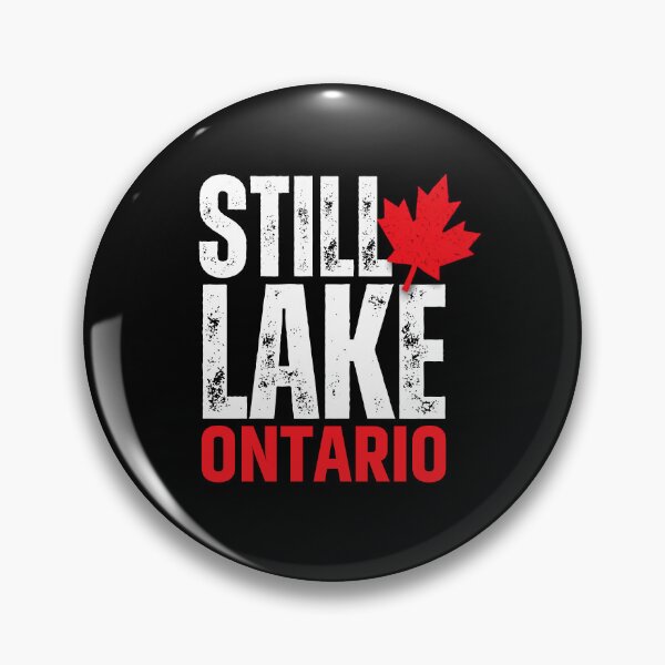Item preview, Still Lake Ontario Canadian Maple Leaf designed and sold by LeSoniPapaPrint.