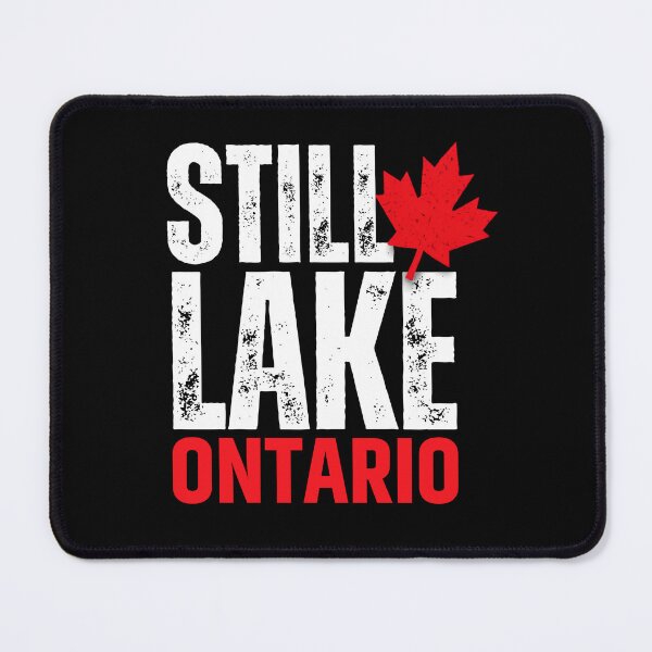 Item preview, Still Lake Ontario Canadian Maple Leaf designed and sold by LeSoniPapaPrint.