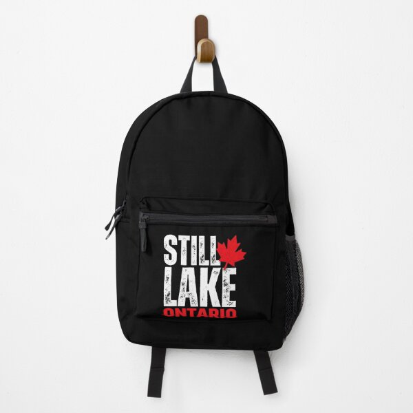 Item preview, Still Lake Ontario Canadian Maple Leaf designed and sold by LeSoniPapaPrint.