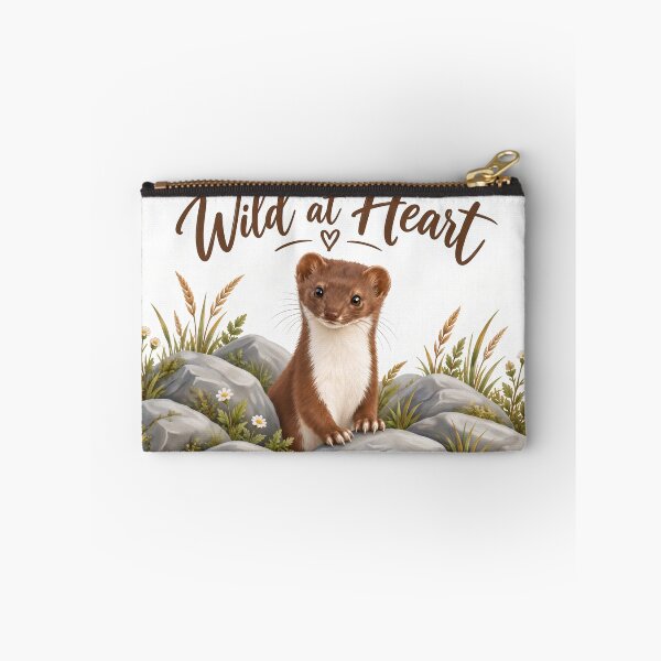 Item preview, Wild at Heart Stoat designed and sold by DansCreations42.