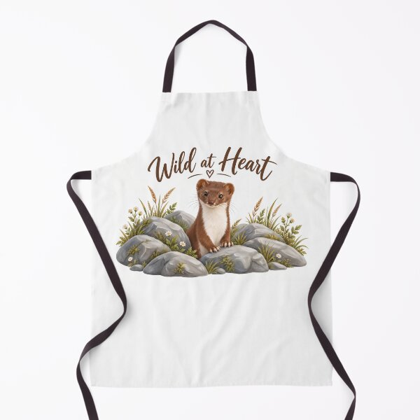 Item preview, Wild at Heart Stoat designed and sold by DansCreations42.