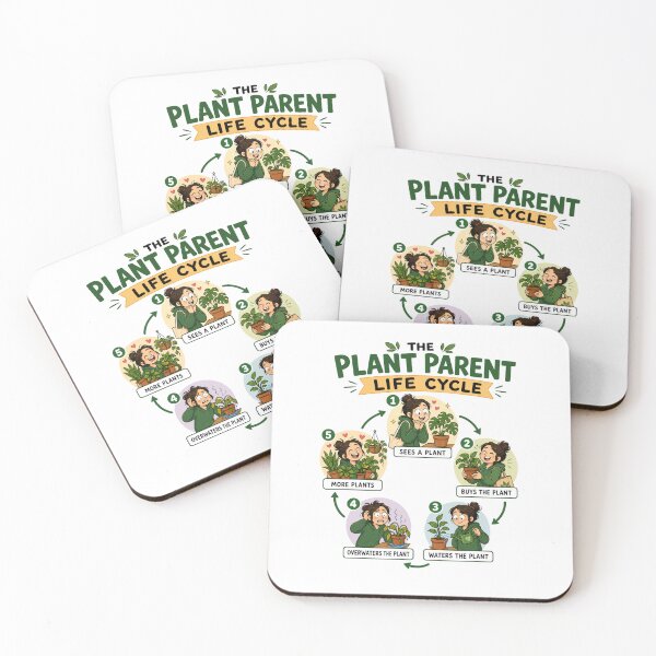 Item preview, Funny Plant Parent Life Cycle Comic Poster designed and sold by Kaikab007.
