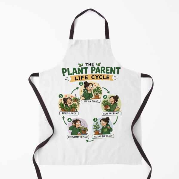 Item preview, Funny Plant Parent Life Cycle Comic Poster designed and sold by Kaikab007.