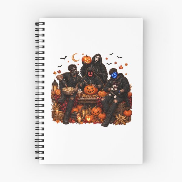 Item preview, Masked Men Halloween | Dark Romance Spooky Season Bookish Fall Design designed and sold by RaeaSunShineDesigns.