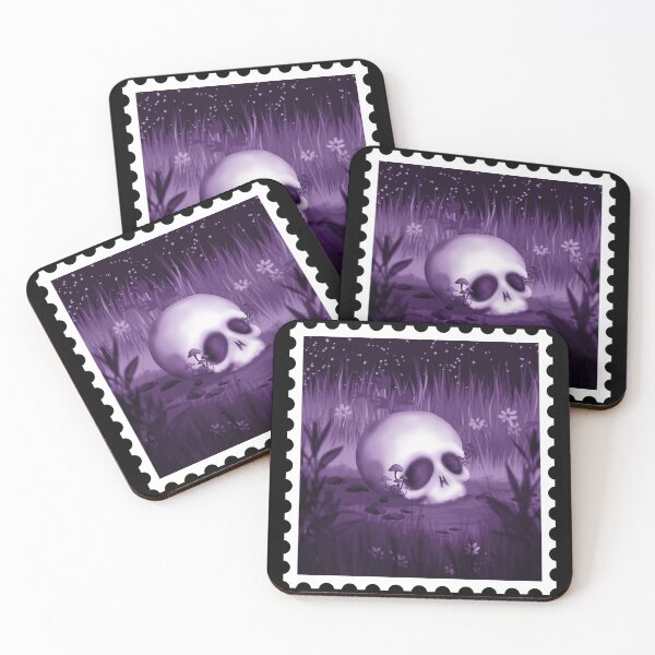 Item preview, Skull stamp designed and sold by Crumb and Crow.
