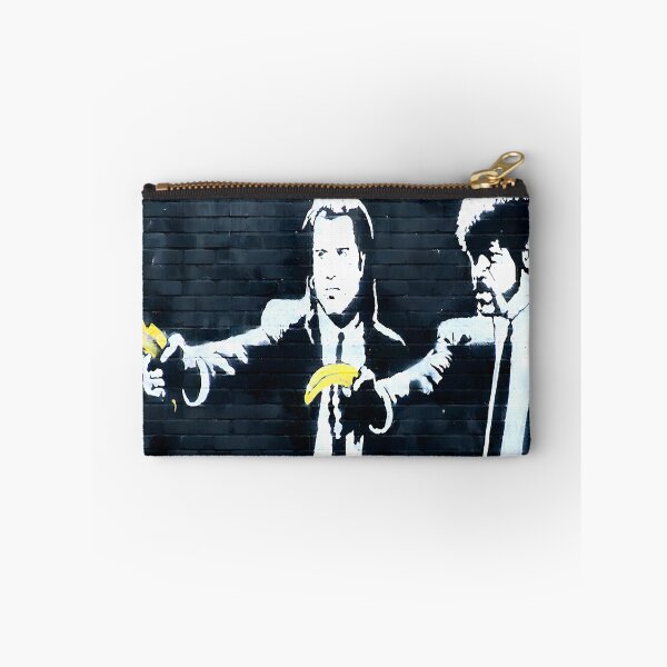 Item preview, Banksy Banana Guns Graffiti Street Art designed and sold by SampleRoulette.