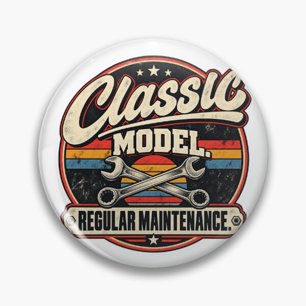 Item preview, Classic Model Regular Maintenance – Retro Mechanic Humor designed and sold by EnR-designs.