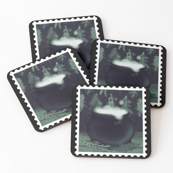 Item preview, Cauldron stamp designed and sold by Crumb and Crow.