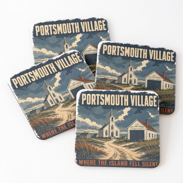 Item preview, Portsmouth Village – Where the Island Fell Silent designed and sold by Past in Threads.