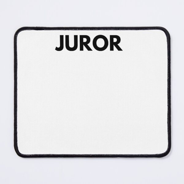 Item preview, We Are The One Juror designed and sold by BoldRecord.