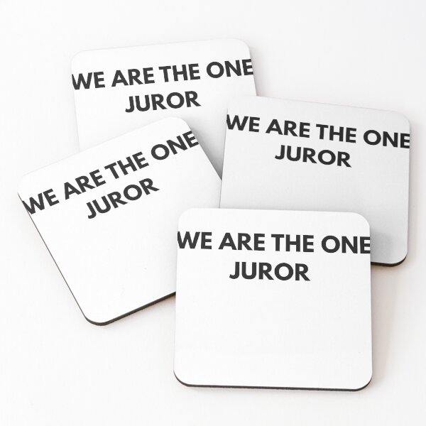 Item preview, We Are The One Juror designed and sold by BoldRecord.